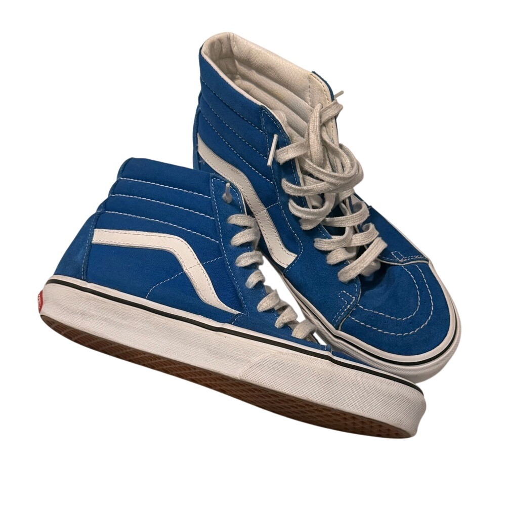 Vans Royal Blue High-Tops Men's Size 7 Women's Size 8.5 - Picture 4 of 7